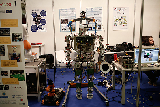 Robotlar Madrid'de görücüye çıktı